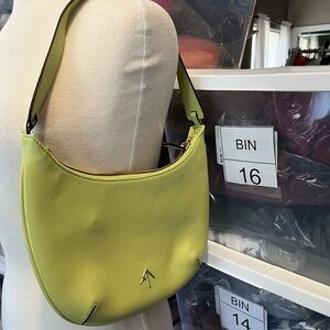Manu Atelier Green Shoulder Bag